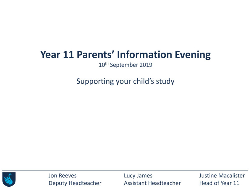 thumbnail of 2019-09-10 Y11 Parents Info presentation for website