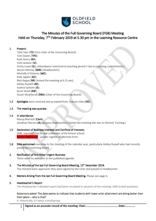 thumbnail of 4. FGB MINUTES 07FEB2019 – APPROVED