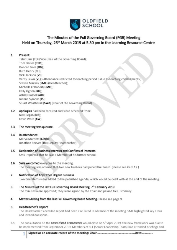 thumbnail of 5. FGB Minutes – 26MAR2019 – APPROVED