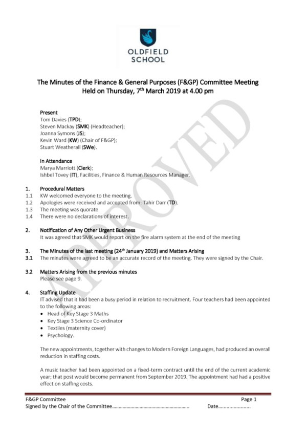 thumbnail of 5. F&GP Committee Minutes – 07MAR2019 – APPROVED