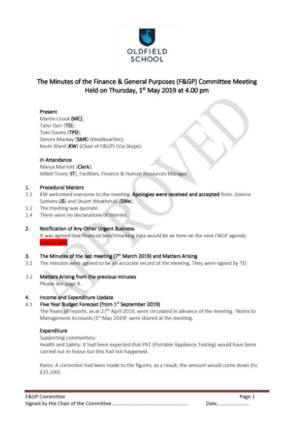 thumbnail of 6. F&GP Committee Minutes – 01MAY2019 – APPROVED