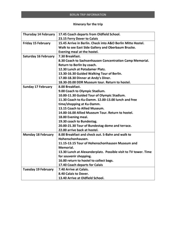thumbnail of Itinerary for Berlin 2019