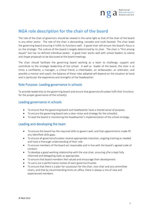 thumbnail of NGA – Chairs-role-descriptor 2019