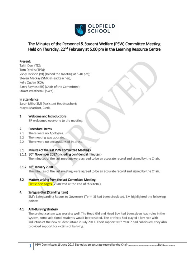 thumbnail of PSW Committee Minutes – 22Feb2018 – Approved 14Jun2018