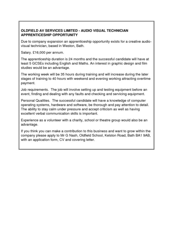 thumbnail of Job Adv AV Technician