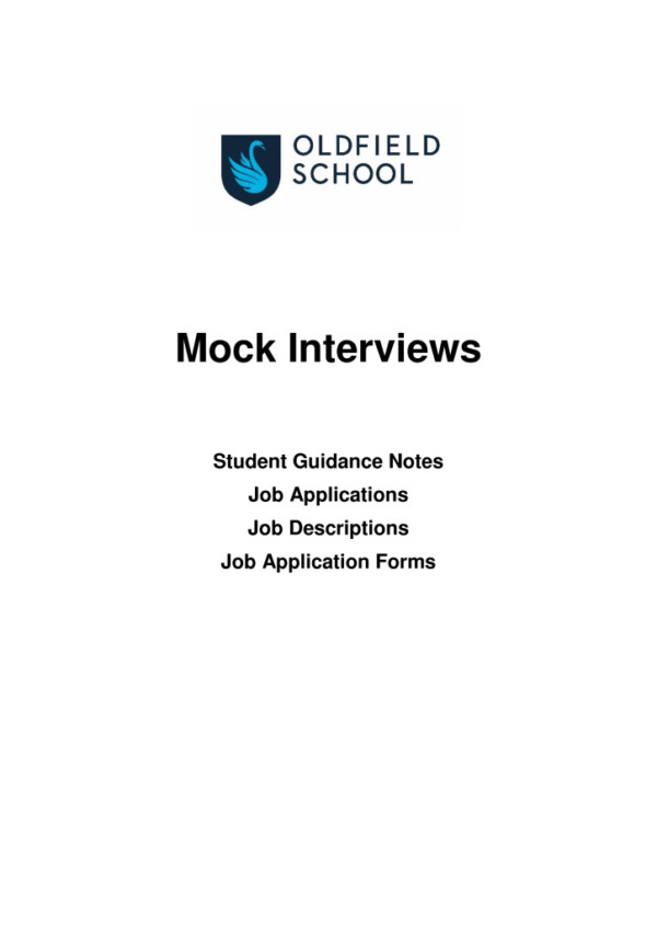 thumbnail of Student Guidance Notes