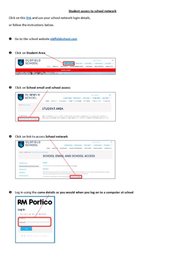 thumbnail of Student access to school network