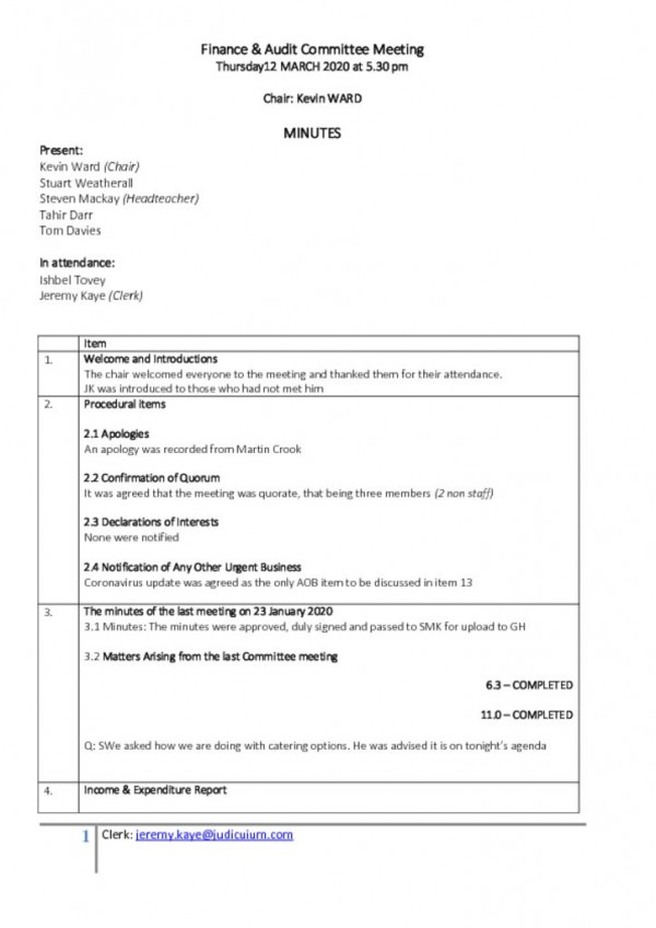 thumbnail of MINUTES FA Committee 120320