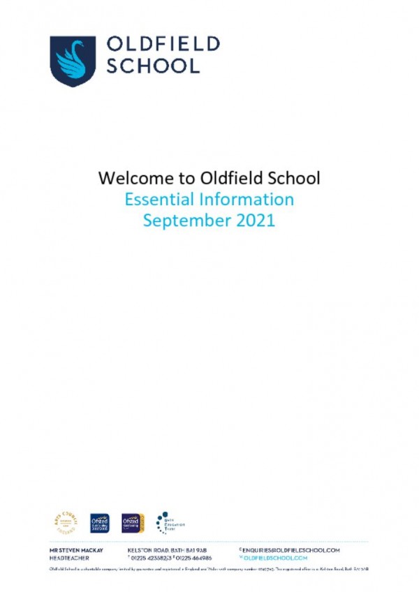 thumbnail of Essential Information Booklet 2021