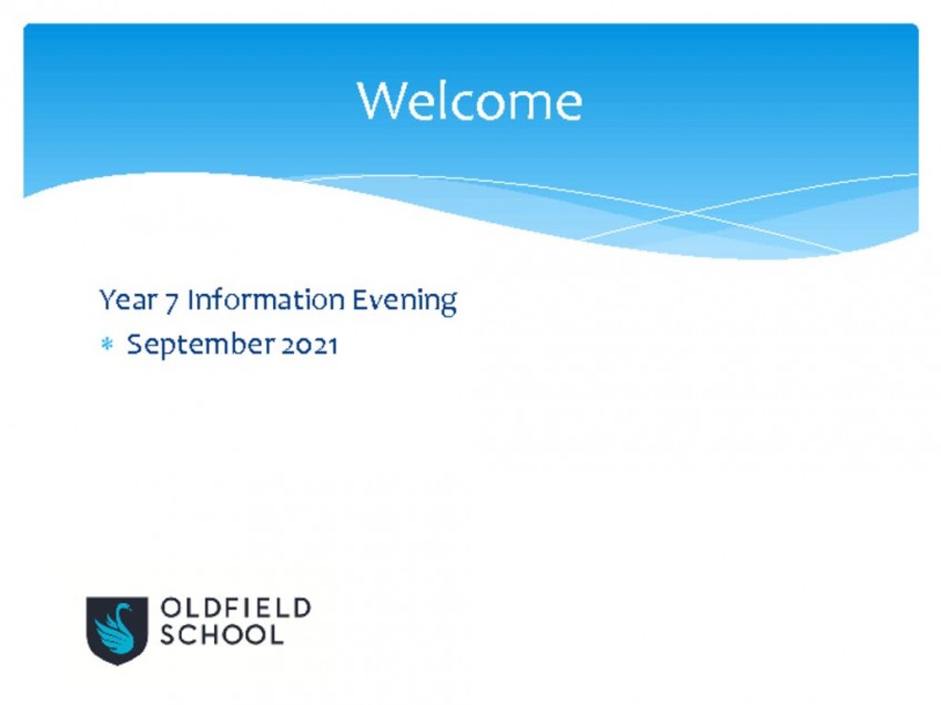 thumbnail of Year 7 Information Evening Presentation