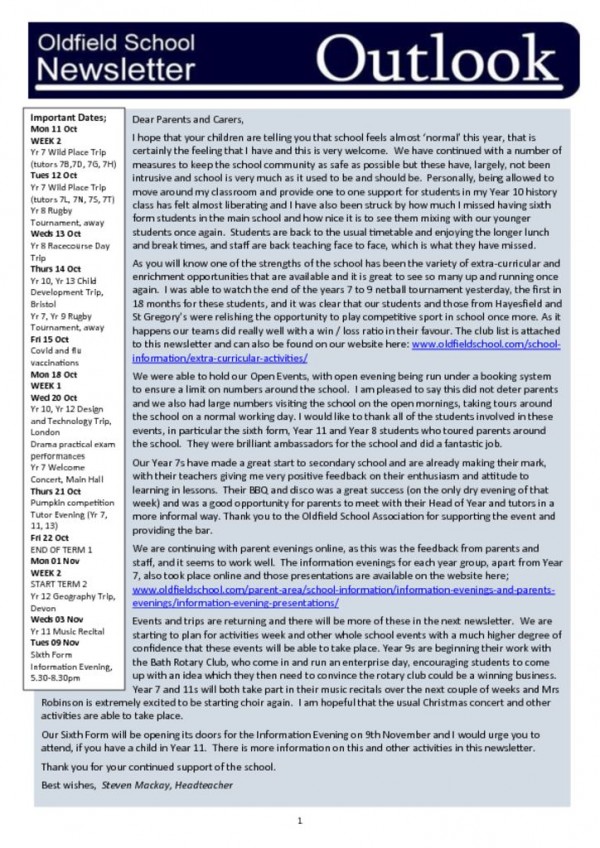 thumbnail of Outlook newsletter 08.10.21