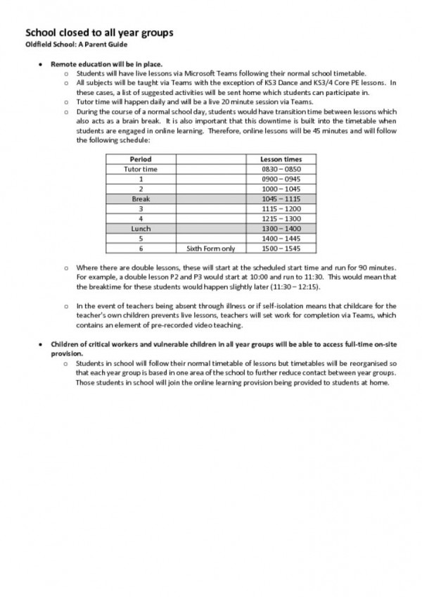 thumbnail of 2021-22 School closed to all year groups
