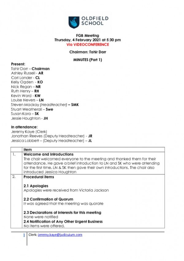 thumbnail of MINUTES – OLDFIELD – FGB 040221