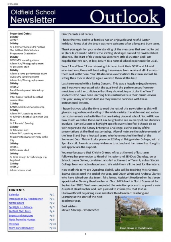 thumbnail of Outlook newsletter 03.05.22