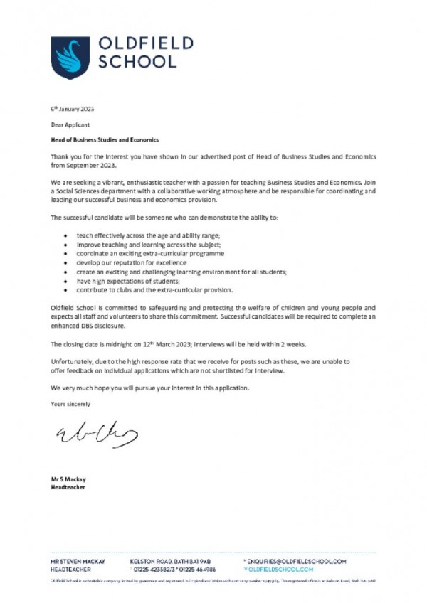 thumbnail of Letter to Candidates