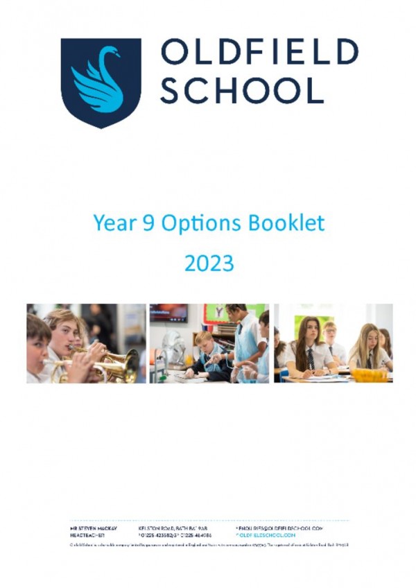 thumbnail of Year 9 Options Booklet 2023