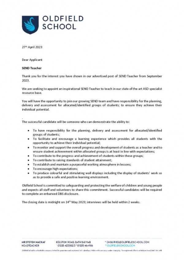 thumbnail of Letter to candidate 2023