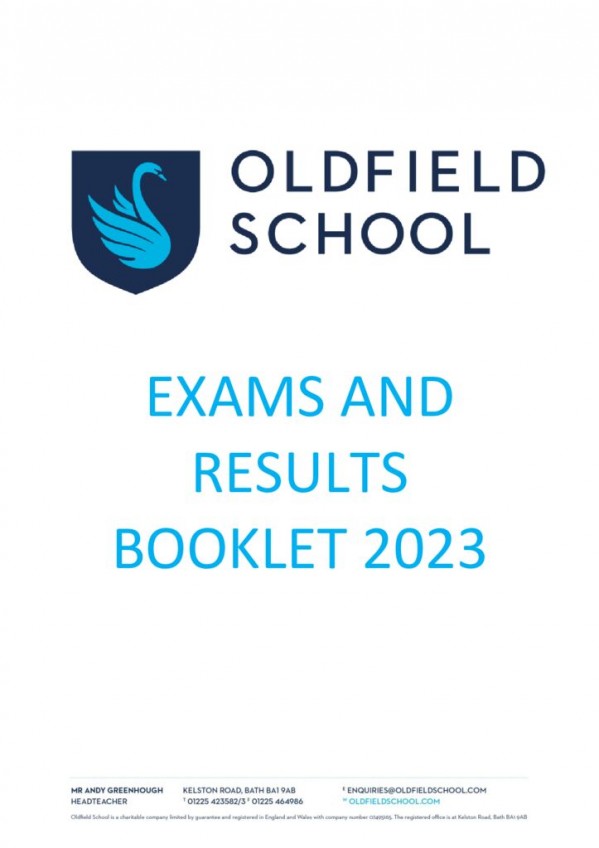 thumbnail of EXAMS AND RESULTS BOOKLET 2023