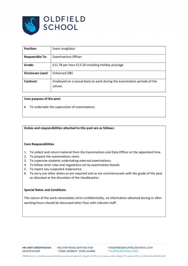 thumbnail of Invigilator JD & PS 2024