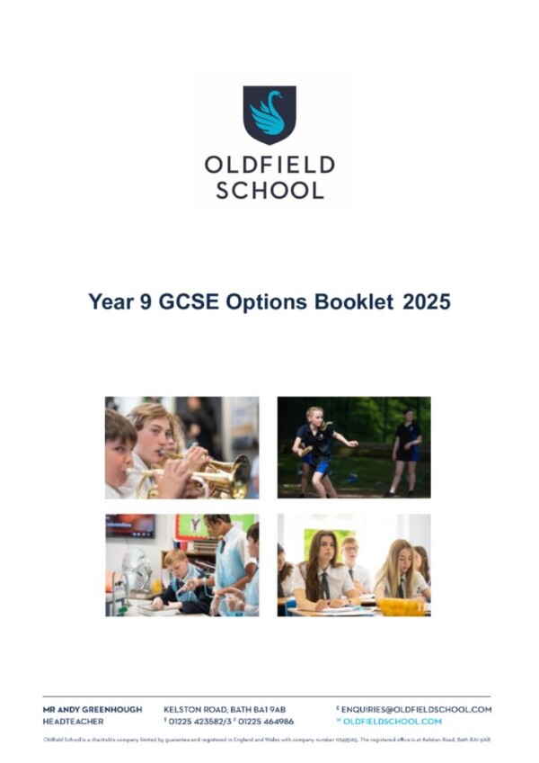 thumbnail of Year 9 Options booklet 2025