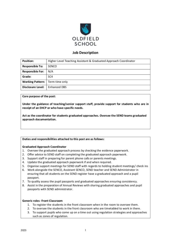 thumbnail of HLTA JD & PS March 2025
